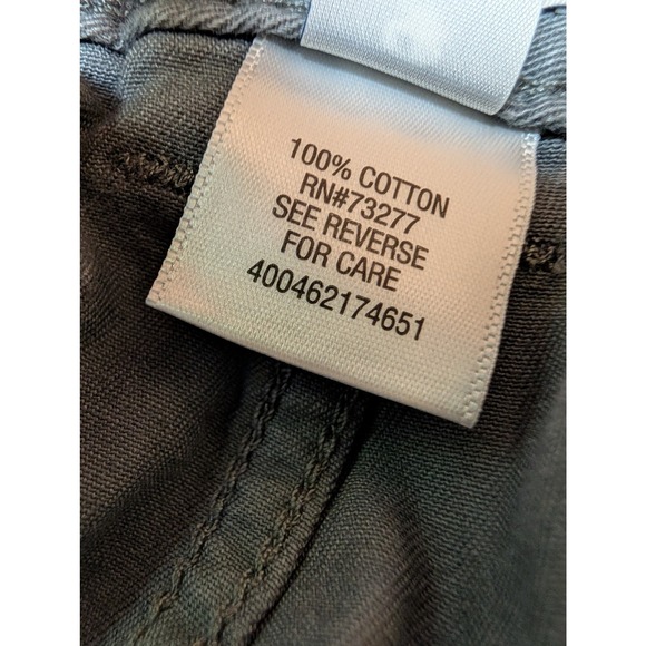 Croft & Barrow‎ Mens Cargo Shorts Size 50 Gray Casual Elastic Waist - Picture 7 of 7